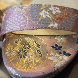 Pink Asian Print Sandals♡